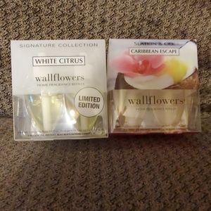 (2) BBW Wallflowers Caribbean Escape/White Citrus